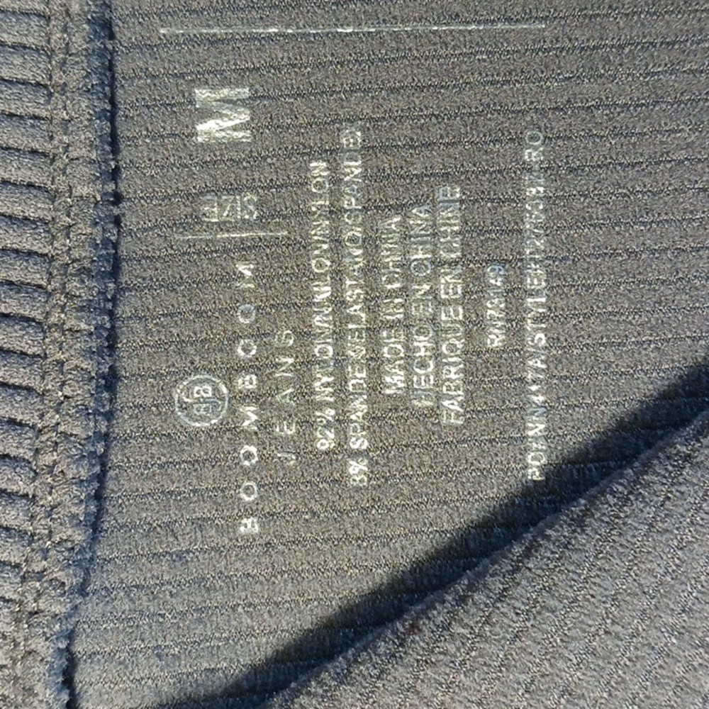 Zip Smoke Color Shirt BBJ LOS ANGELES Size M #eshopchicago - Picture 4 of 11